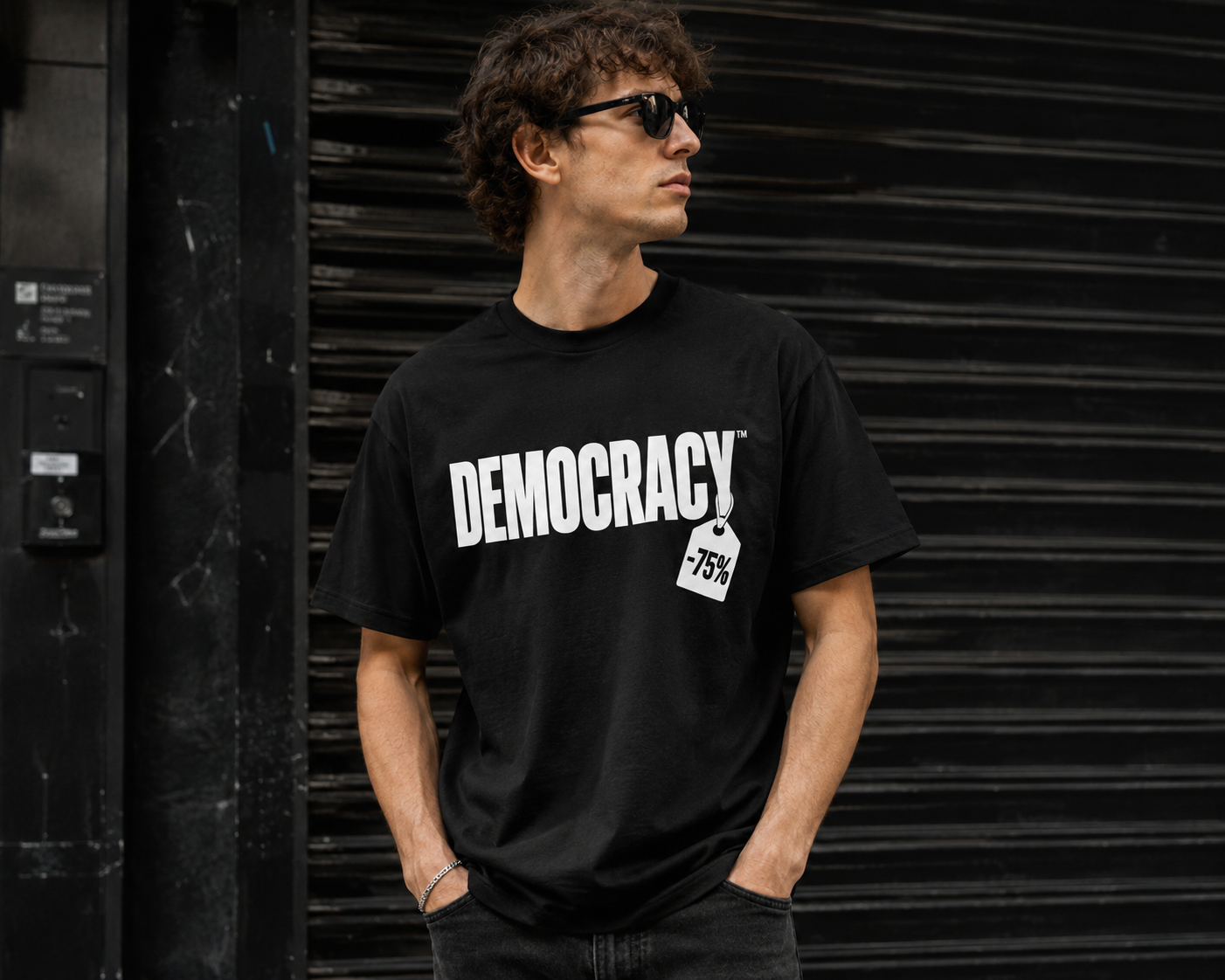 DEMOCRACY™ — 75% korting t-shirt